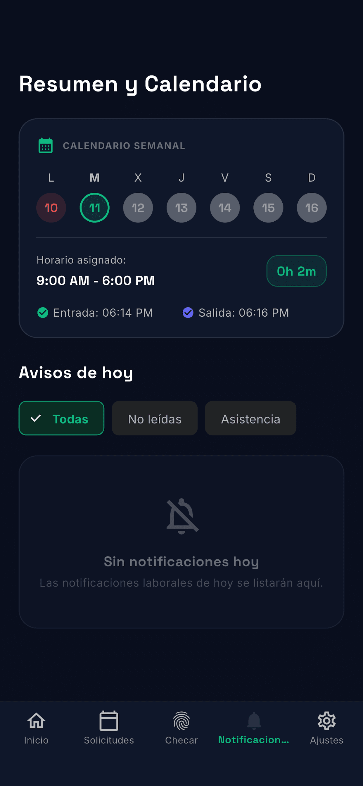 Notificación push